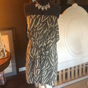 Strapless Spring and Summer Dress